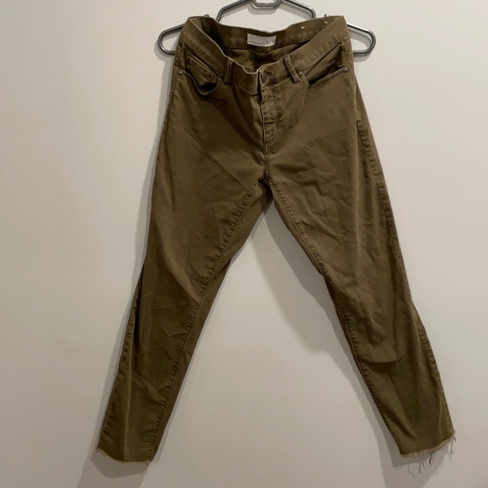 Loft Modern Skinny Crop pant